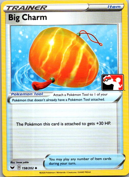 Big Charm Uncommon Prize Pack Series Cards 158/202 NM