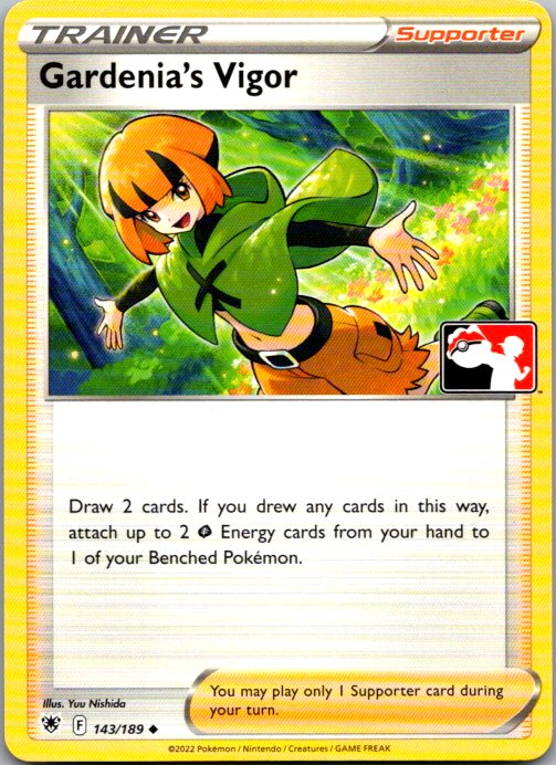 Gardenia's Vigor Uncommon Prize Pack Series Cards 143/189 NM