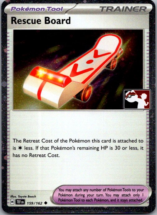 Rescue Board Uncommon Prize Pack Series Cards 159/162 NM