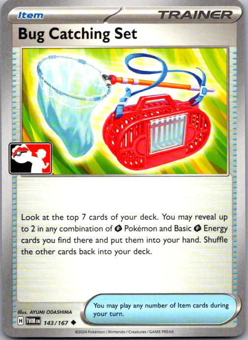 Bug Catching Set Uncommon Prize Pack Series Cards 143/167 NM