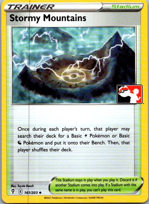 Stormy Mountains Uncommon Prize Pack Series Cards 161/203 NM