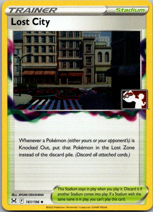 Holo Lost City Uncommon Prize Pack Series Cards 161/196 NM
