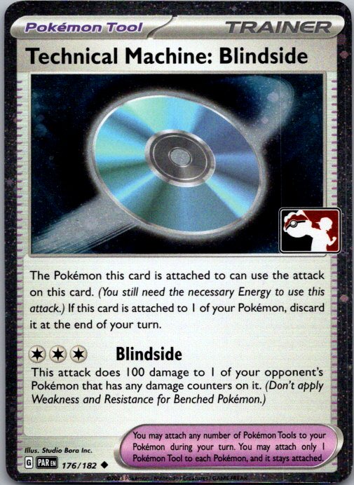 Holo Technical Machine: Blindside Uncommon Prize Pack Series Cards 176/182 NM