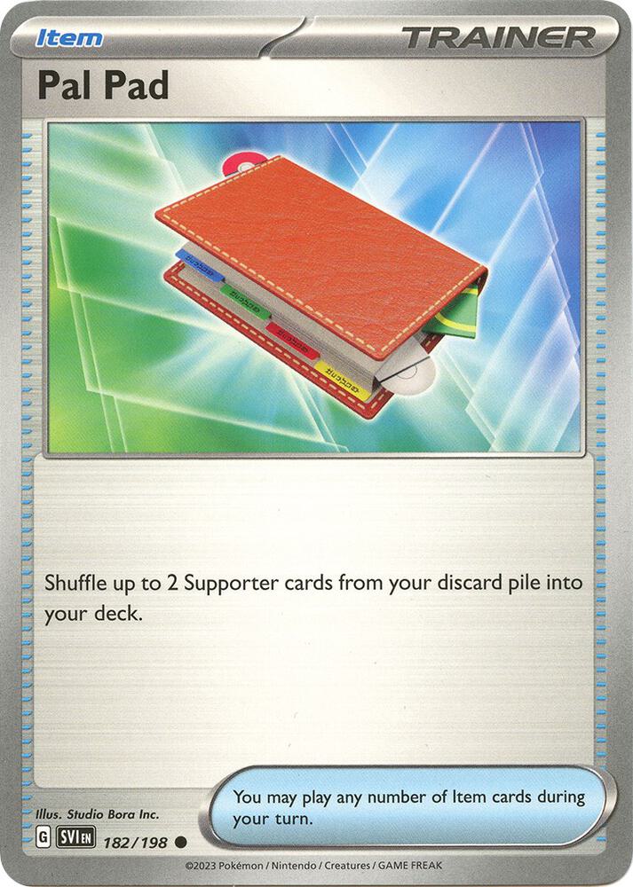 Pal Pad Common SV01: Scarlet & Violet Base Set 182/198 NM