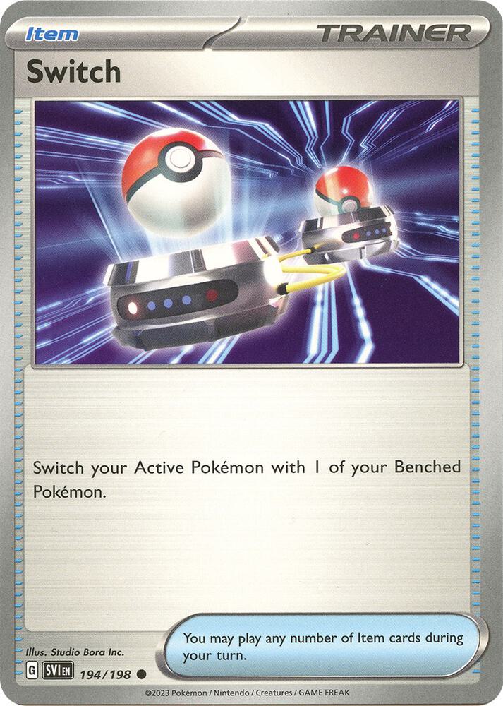 Switch Common SV01: Scarlet & Violet Base Set 194/198 NM