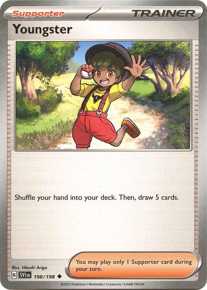 Youngster Uncommon SV01: Scarlet & Violet Base Set 198/198 NM
