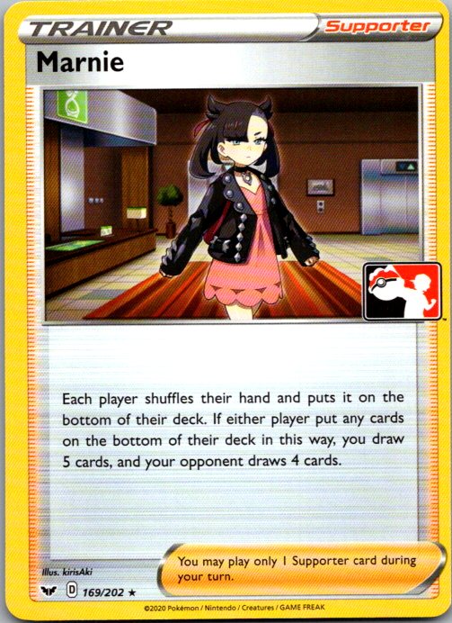 Marnie Rare Prize Pack Series Cards 169/202 NM