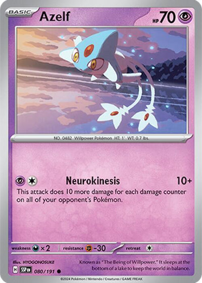 Azelf Common SV08: Surging Sparks 080/191 NM