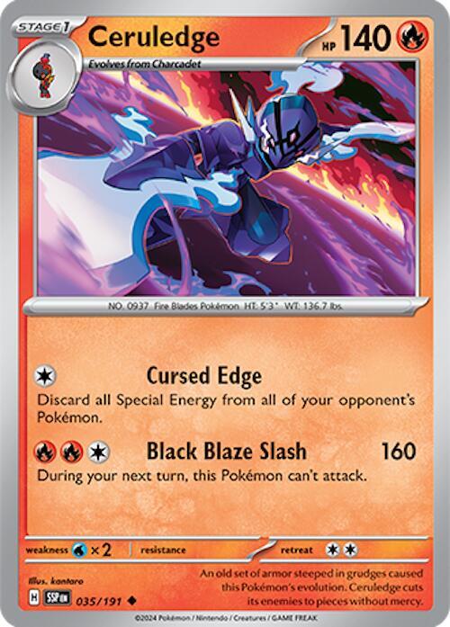 Ceruledge - 035/191 Uncommon SV08: Surging Sparks 035/191 NM