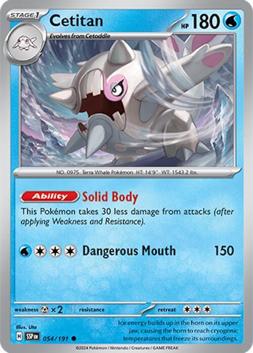 Cetitan - 054/191 Common SV08: Surging Sparks 054/191 NM