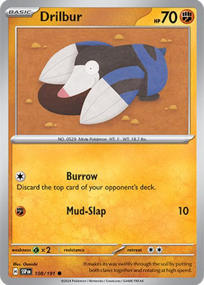 Drilbur Common SV08: Surging Sparks 108/191 NM