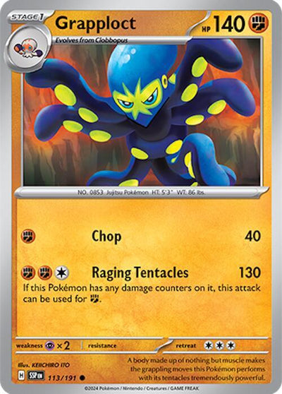 Grapploct Common SV08: Surging Sparks 113/191 NM