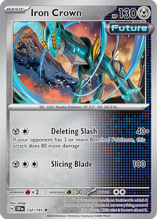Iron Crown Rare SV08: Surging Sparks 132/191 NM