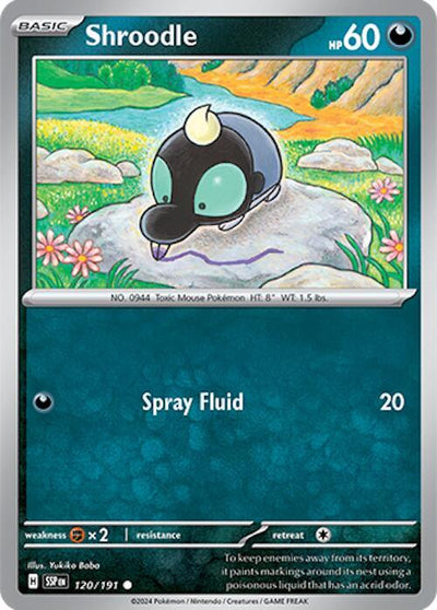 Shroodle Common SV08: Surging Sparks 120/191 NM
