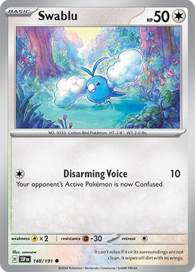 Swablu Common SV08: Surging Sparks 148/191 NM