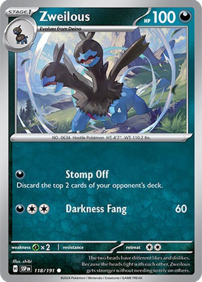 Zweilous Common SV08: Surging Sparks 118/191 NM
