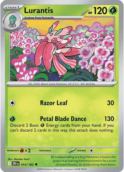 Lurantis 014/182 Uncommon SV10: Destined Rivals NM
