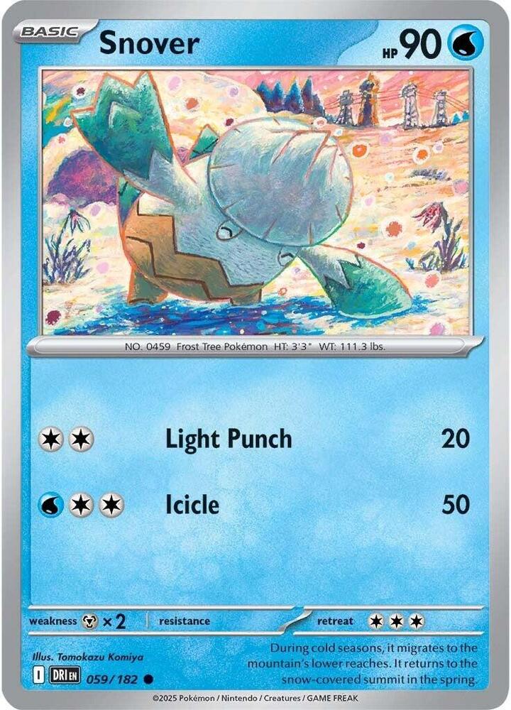 Snover 059/182 Common SV10: Destined Rivals NM