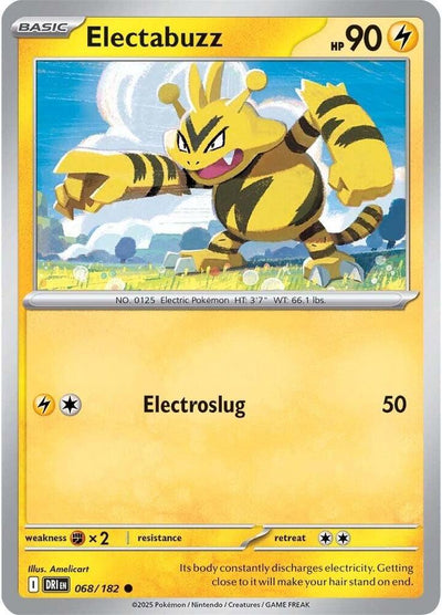 Electabuzz 068/182 Common SV10: Destined Rivals NM