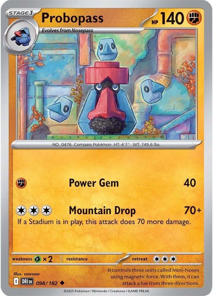Probopass 098/182 Uncommon SV10: Destined Rivals NM