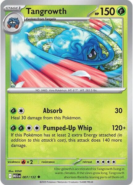 Tangrowth Uncommon ME01: Mega Evolution 007/132 NM