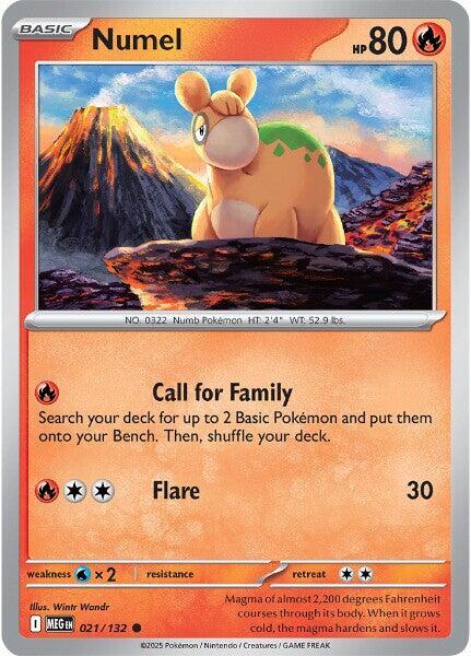 Numel Common ME01: Mega Evolution 021/132 NM