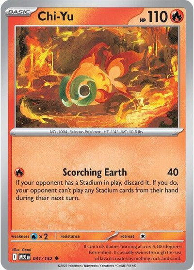 Chi-Yu Uncommon ME01: Mega Evolution 031/132 NM