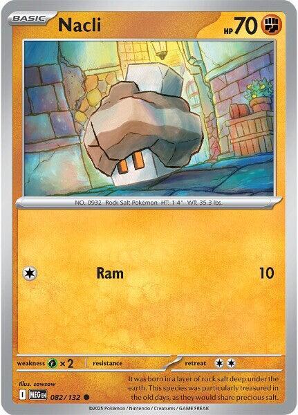 Nacli Common ME01: Mega Evolution 082/132 NM