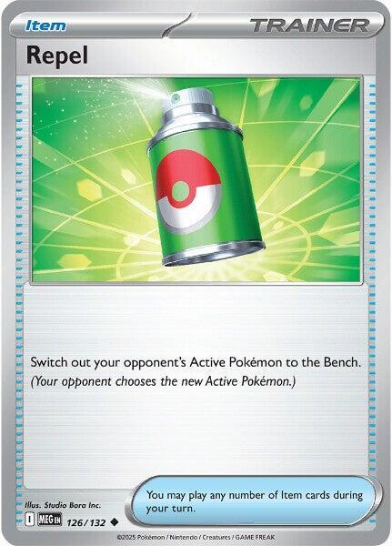 Repel Uncommon ME01: Mega Evolution 126/132 NM