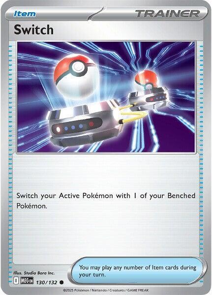 Switch Common ME01: Mega Evolution 130/132 NM