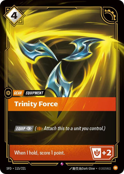 Trinity Force Rare Spiritforged 115/221 NM