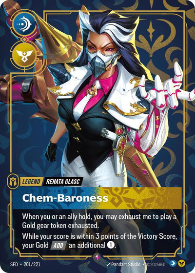 Renata Glasc - Chem-Baroness Rare Spiritforged 201/221 NM