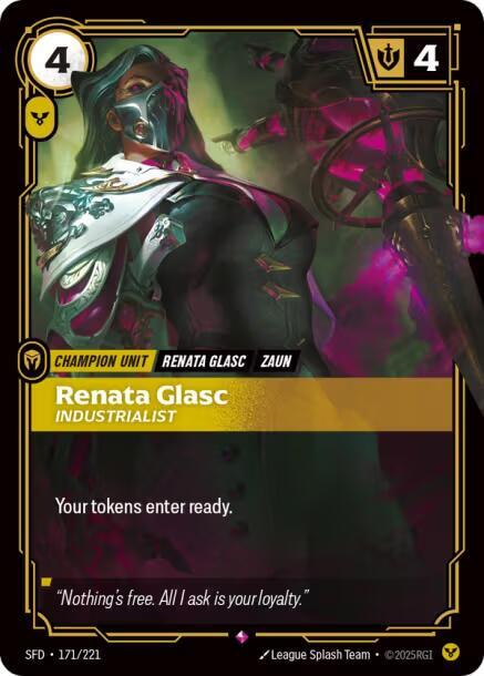 Renata Glasc - Industrialist Rare Spiritforged 171/221 NM