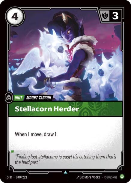 Stellacorn Herder Uncommon Spiritforged 048/221 NM