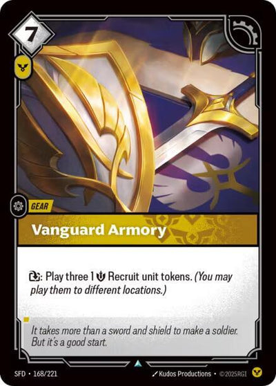 Vanguard Armory Uncommon Spiritforged 168/221 NM