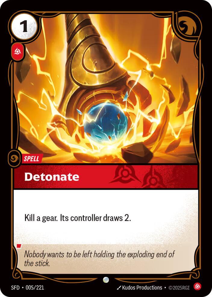 Detonate Common Spiritforged 005/221 NM