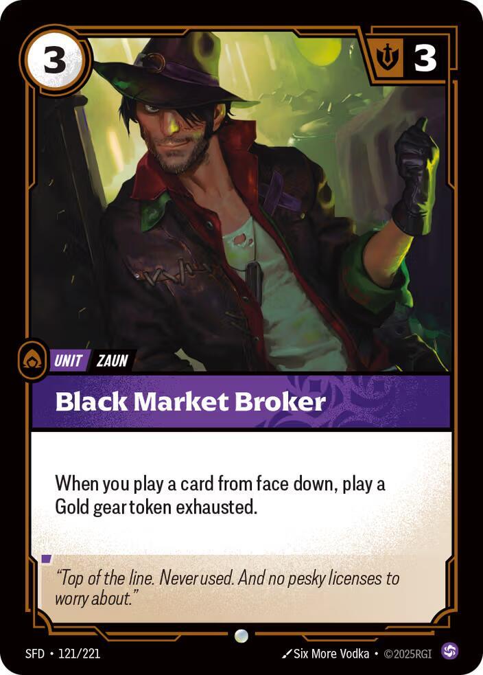 Black Market Broker Common Spiritforged 121/221 NM
