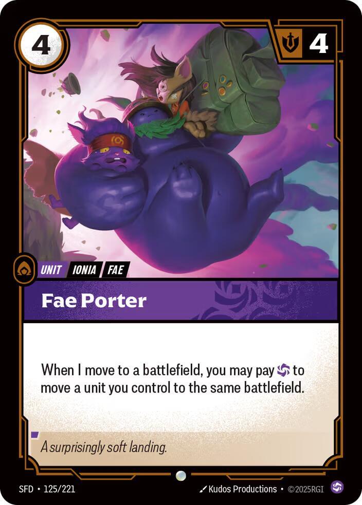 Fae Porter Common Spiritforged 125/221 NM