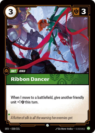 Ribbon Dancer Common Spiritforged 038/221 NM
