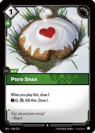 Poro Snax Uncommon Spiritforged 046/221 NM