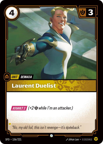 Laurent Duelist Common Spiritforged 156/221 NM