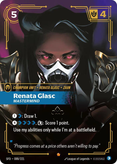 Renata Glasc - Mastermind Epic Spiritforged 088/221 NM