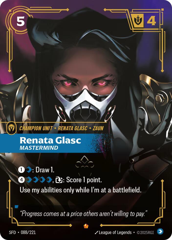 Renata Glasc - Mastermind Epic Spiritforged 088/221 NM