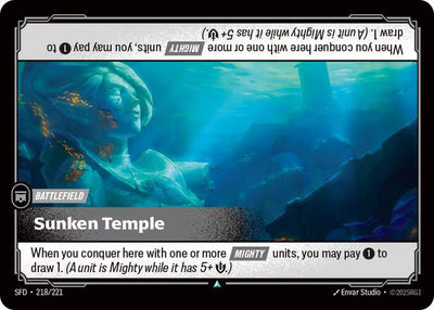 Sunken Temple Uncommon Spiritforged 218/221 NM