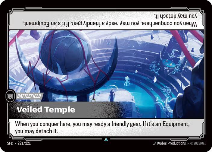 Veiled Temple Uncommon Spiritforged 221/221 NM