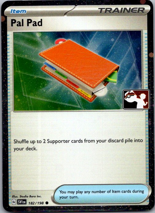 Pal Pad Common Prize Pack Series Cards 182 NM