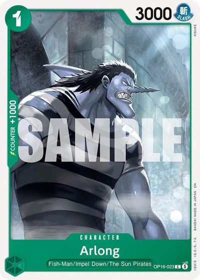 Arlong C The Time of Battle OP16-023 NM