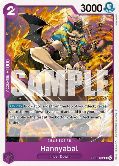 Hannyabal C The Time of Battle OP16-072 NM