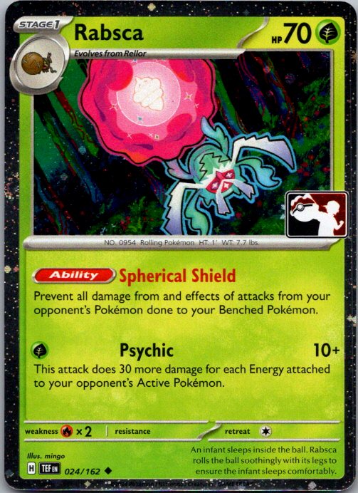 Holo Rabsca Uncommon Prize Pack Series Cards 024/162 NM