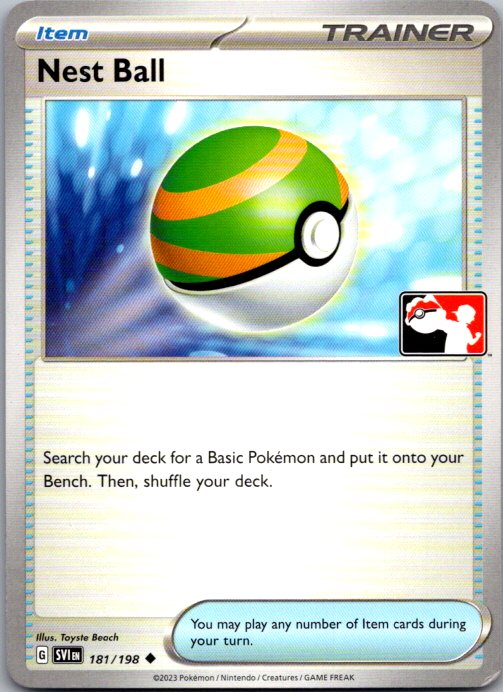 Nest Ball Uncommon Prize Pack Series Cards 181/198 NM